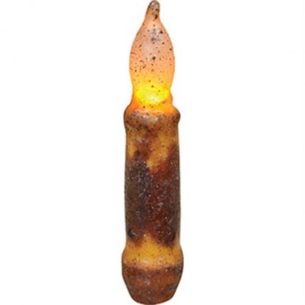 4" Burnt Mustard Timer Taper 4" Burnt Mustard Timer Taper